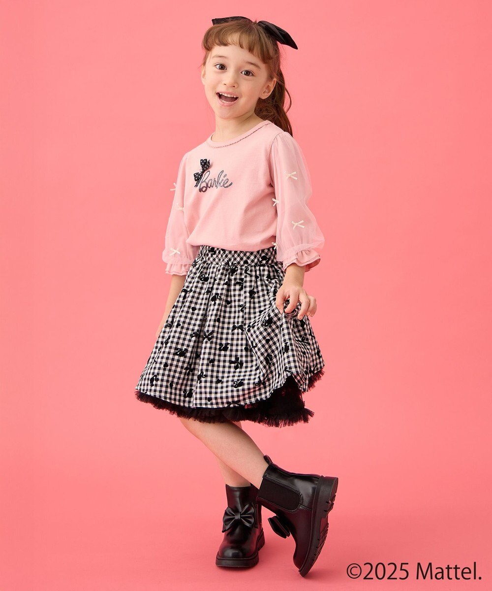 ANY KIDS 【Barbie(TM)】リバーシブルスカート 