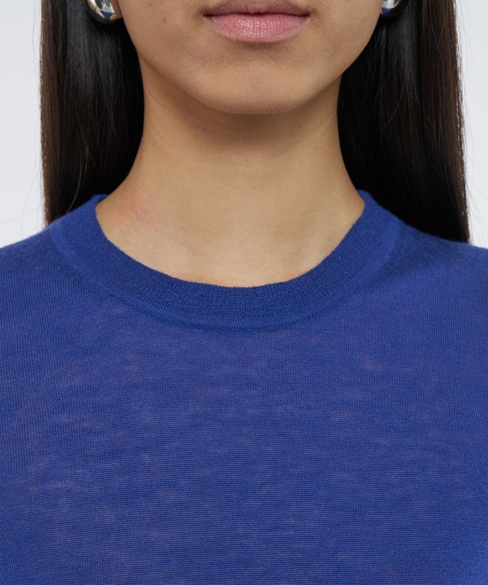 JOSEPH 【洗える】キャッシュエアー　ショートスリーブニット 