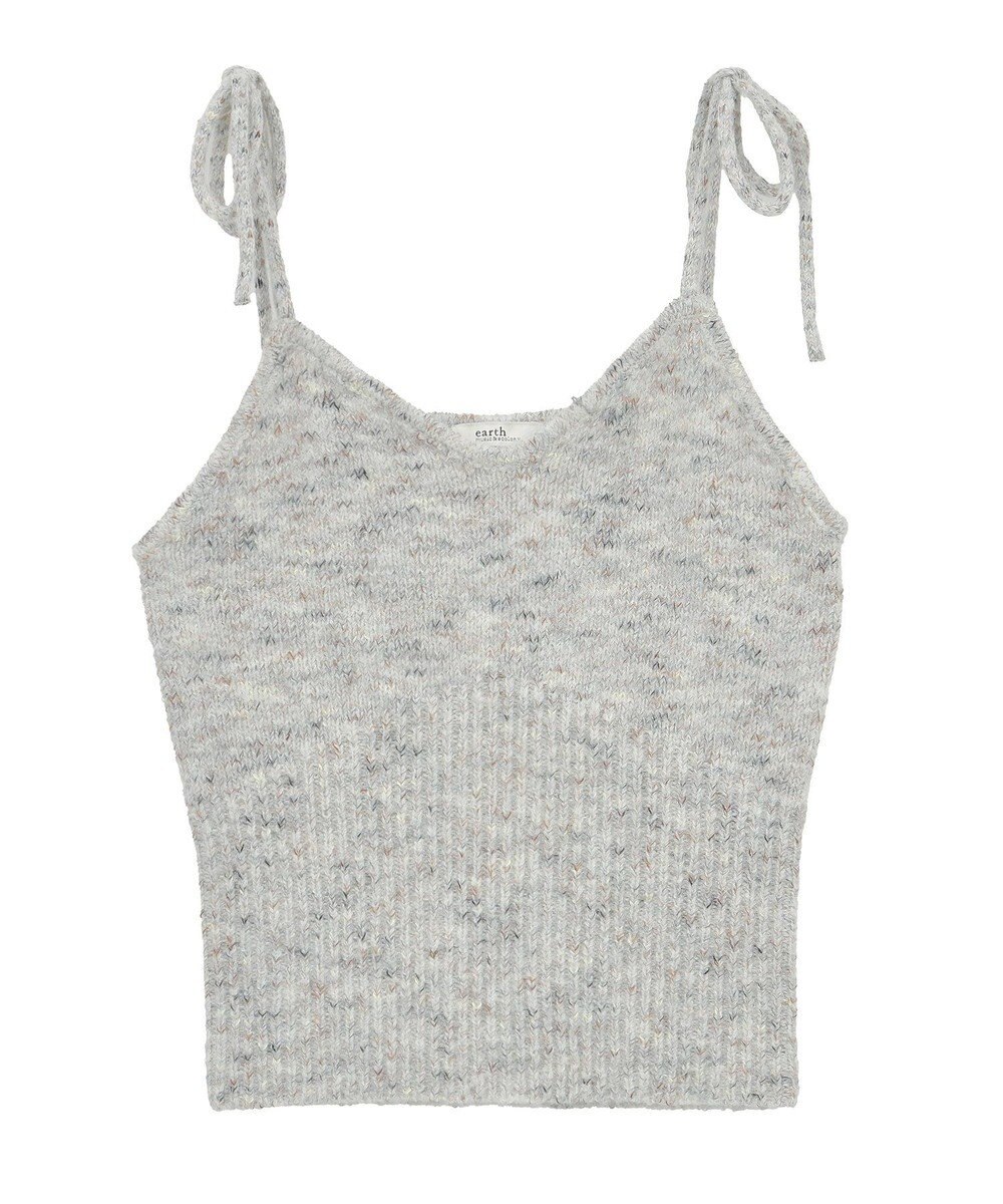 earth music&ecology 【WEB限定】SET2点ショートカーディガン＋リボンキャミソール 