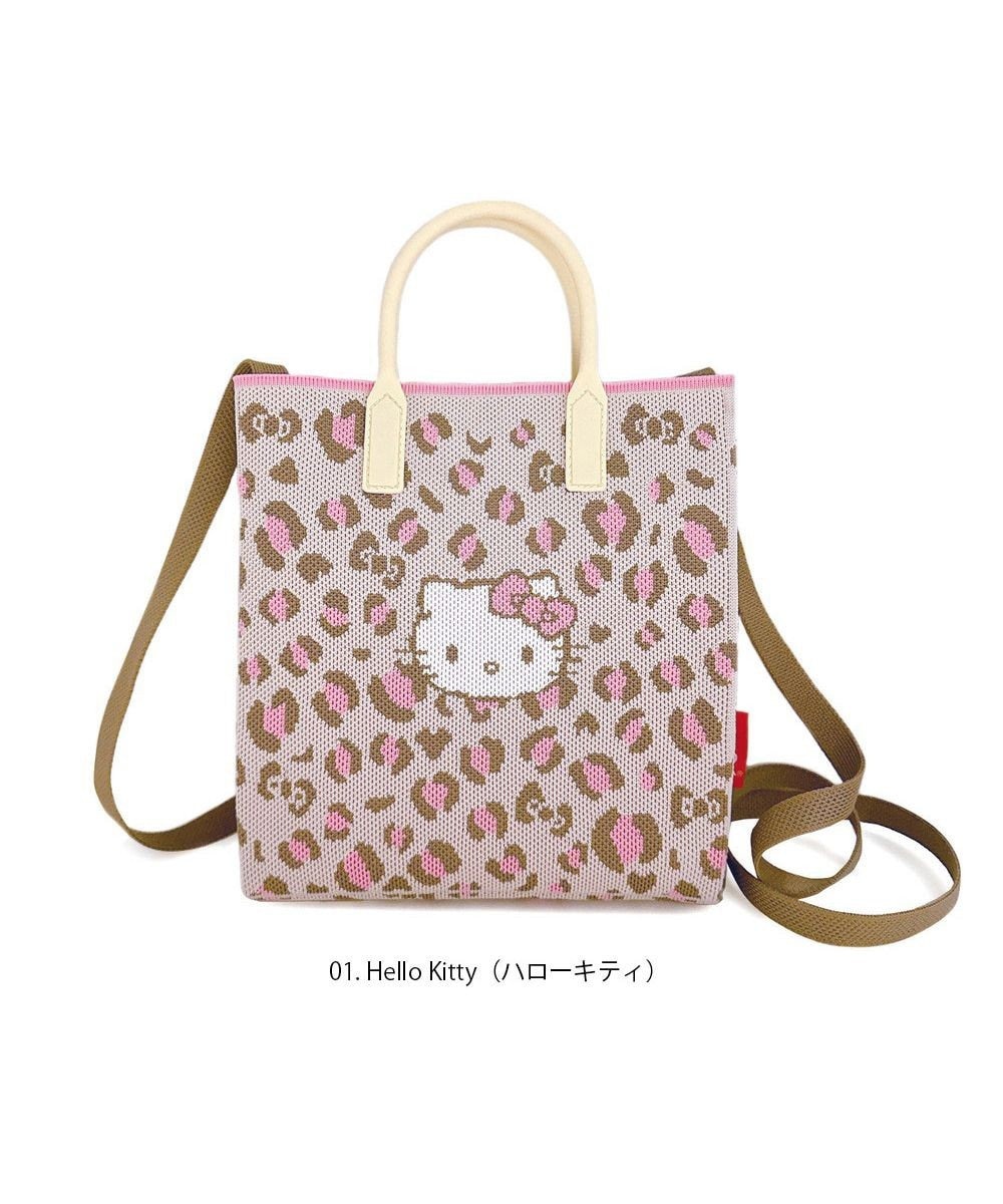 ROOTOTE 8379【キティ＆クロミ】IP.スクエア.シリコンハンドル.サンリオ-A 