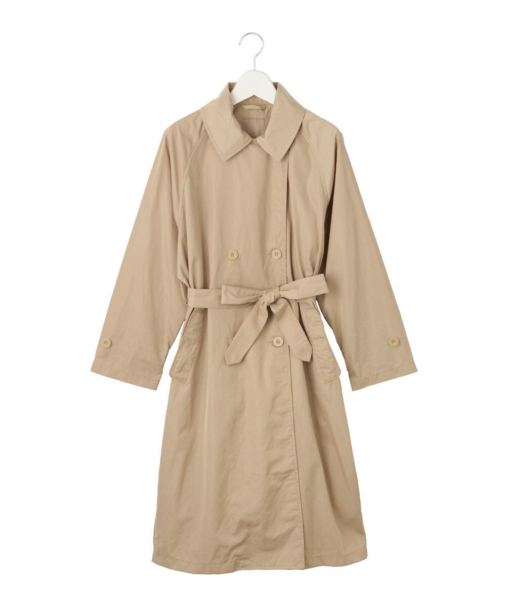 MOONBAT 【撥水】LIGNAGGIO ベルト付トレンチコート 