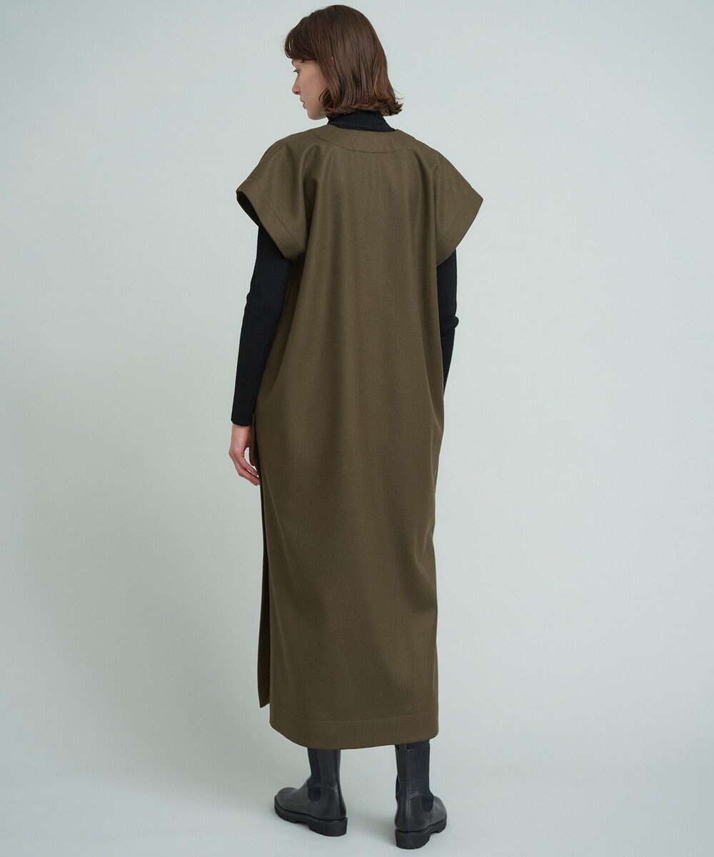 23区 【SACRA】ハイカウントメルトン ワンピース 