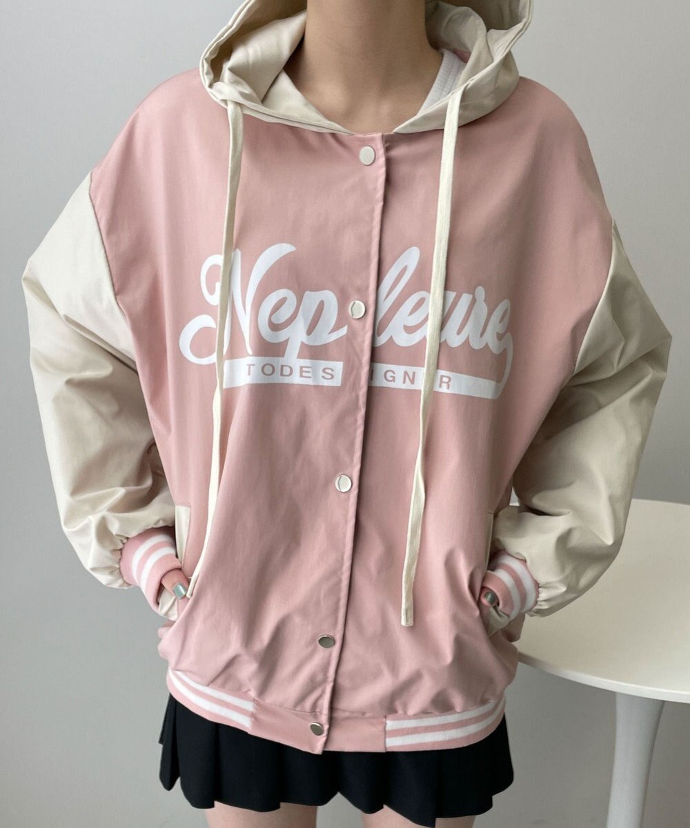 WEGO フード付きブルゾン 