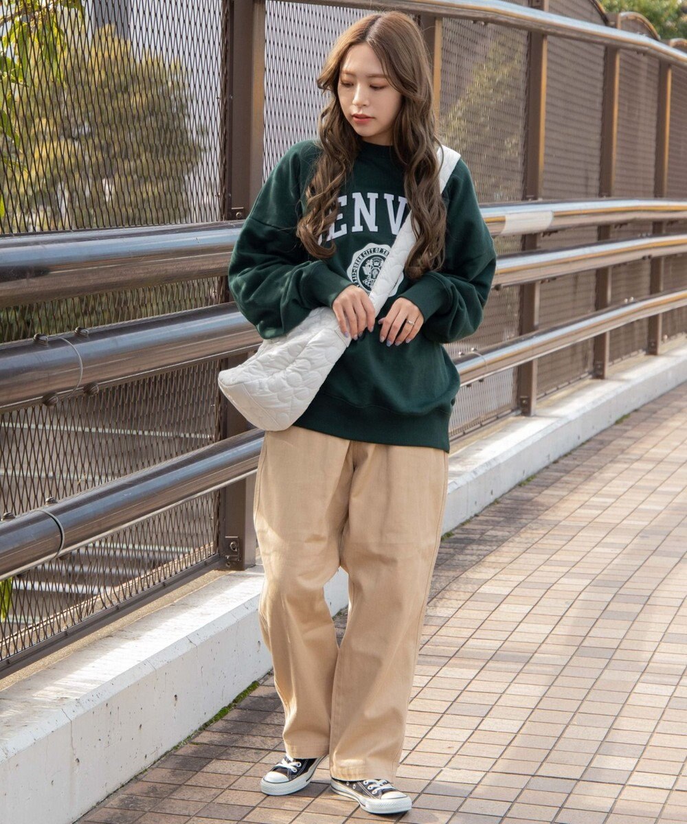 WEGO 【ユニセックス着用ITEM/手洗い可】バギーパンツ 