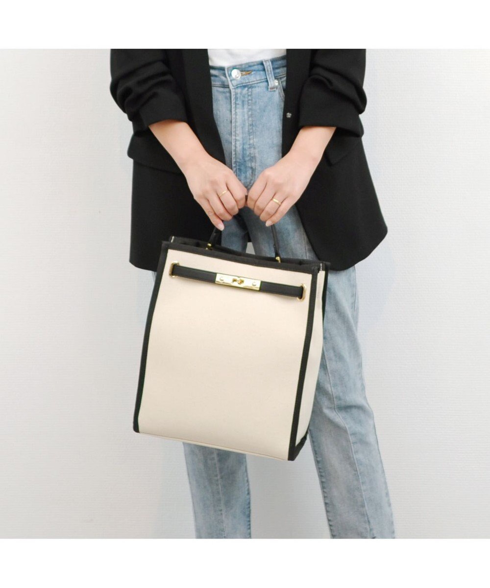 UNBILLION cachecache スマホショルダー付ヒネリ金具2wayワンハンドルトート 