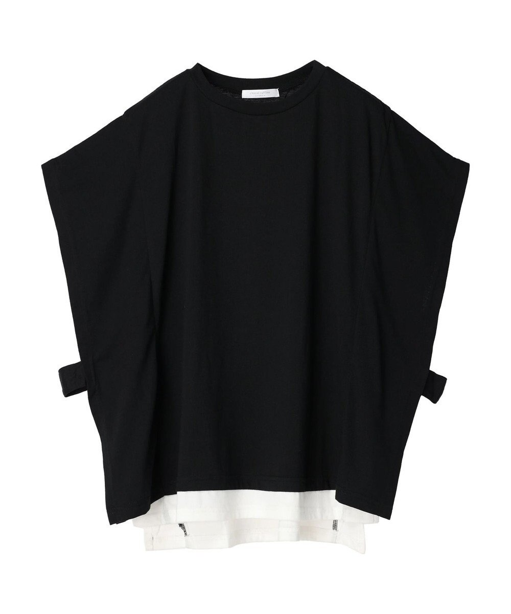 Green Parks ポンチョ風レイヤードチュニック 