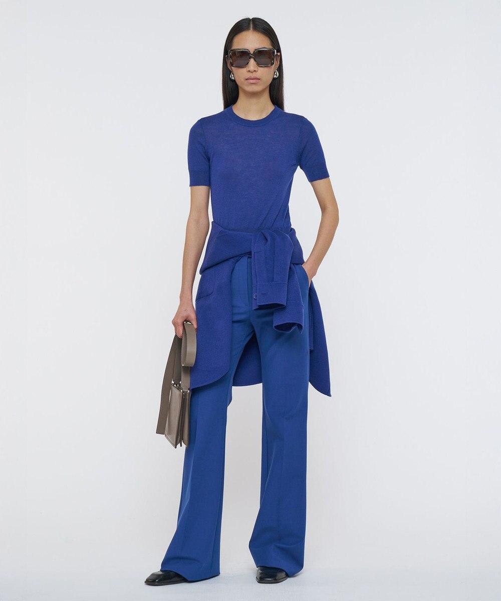 JOSEPH 【洗える】キャッシュエアー　ショートスリーブニット 