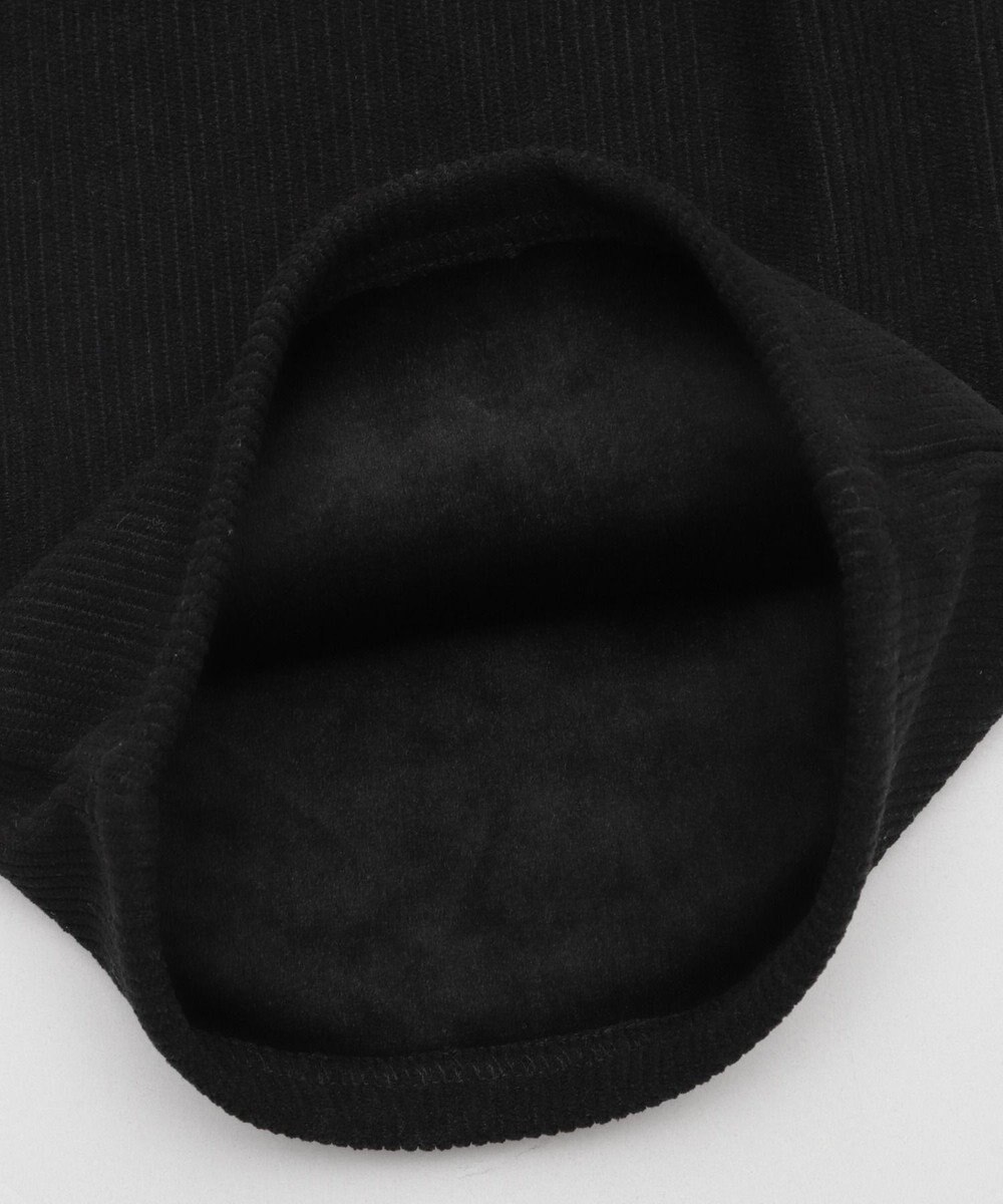 WEGO 【WEB限定/25年秋冬新作/ウエストゴム】裏ベロアワイドイージーパンツ 