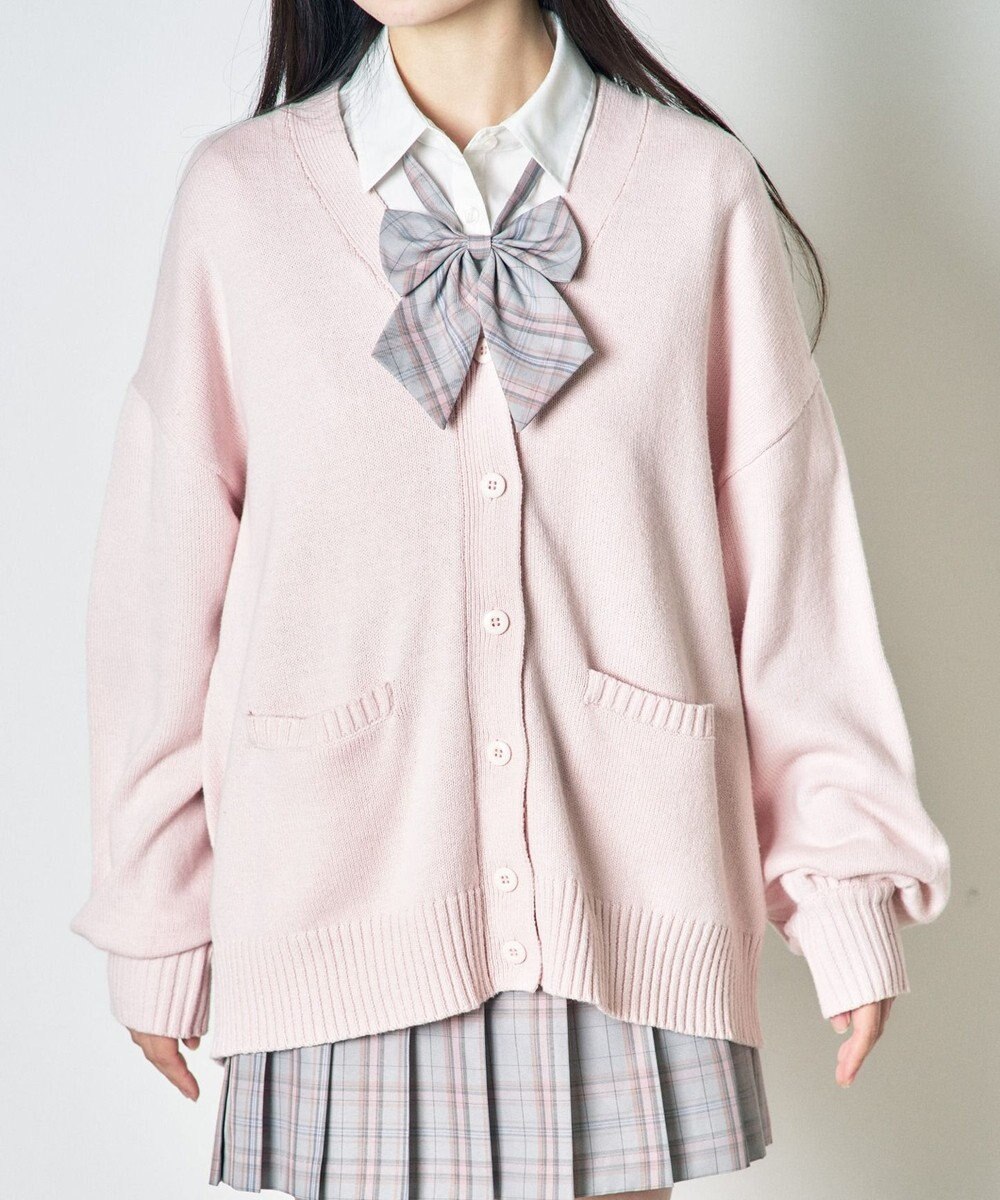 WEGO 【SCHOOL ITEM】ニットカーディガン 