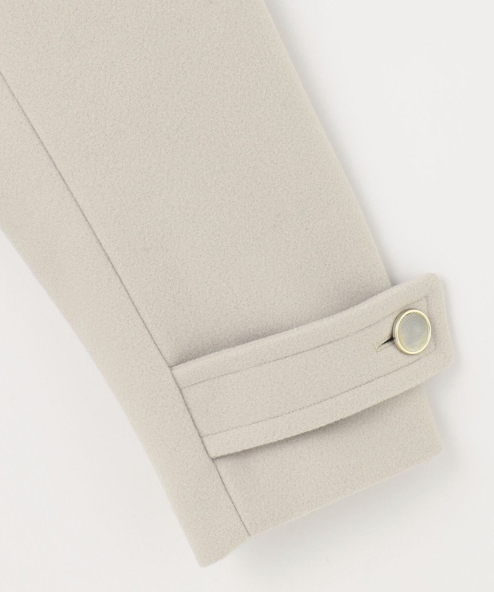 ANY SIS 【セットアップ可】メルトンライク ピーコート 