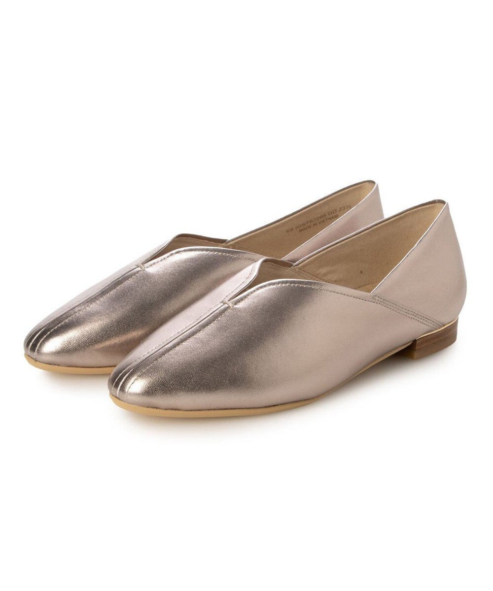 ing <ing>Vカットフラットシューズ 