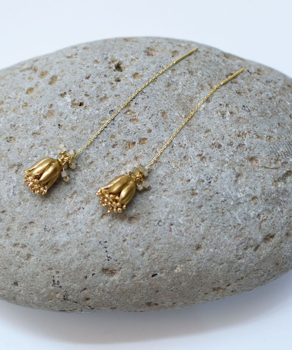 monshiro 【2WAY】タンポポツボミ ピアス 