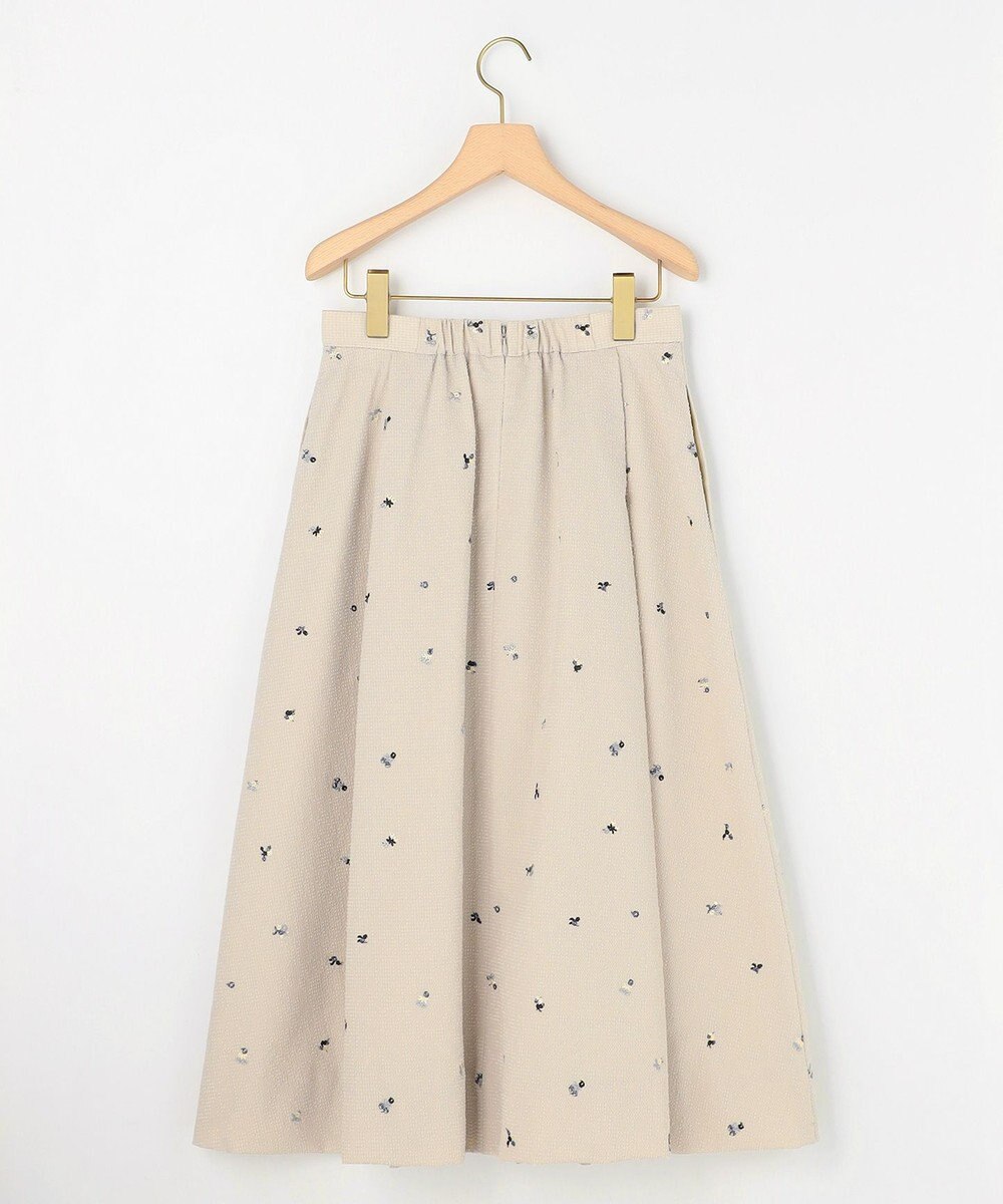 組曲 【先行予約・WEB限定】ミニフラワーエンブロイダリー スカート 