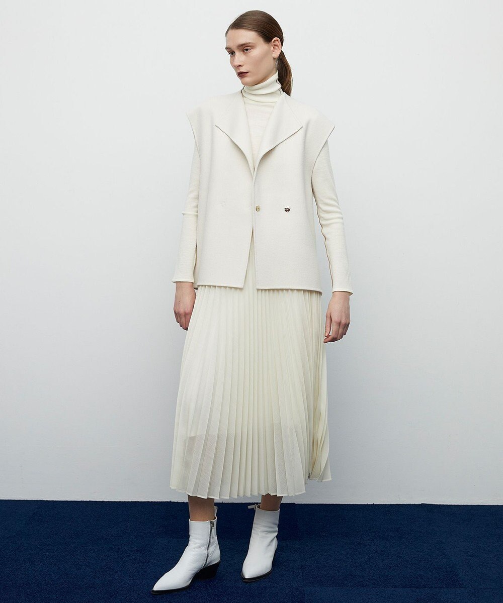 BEIGE， MOYE / プリーツスカート 