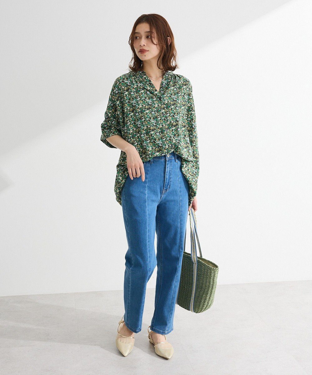 Green Parks 接触冷感ストレッチスキニーパンツ 