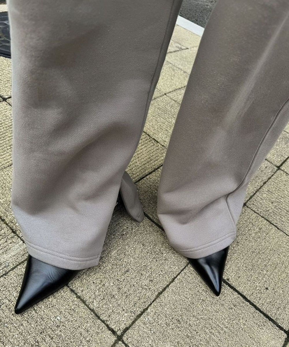 Green Parks タック入り裏起毛スウェットパンツ 