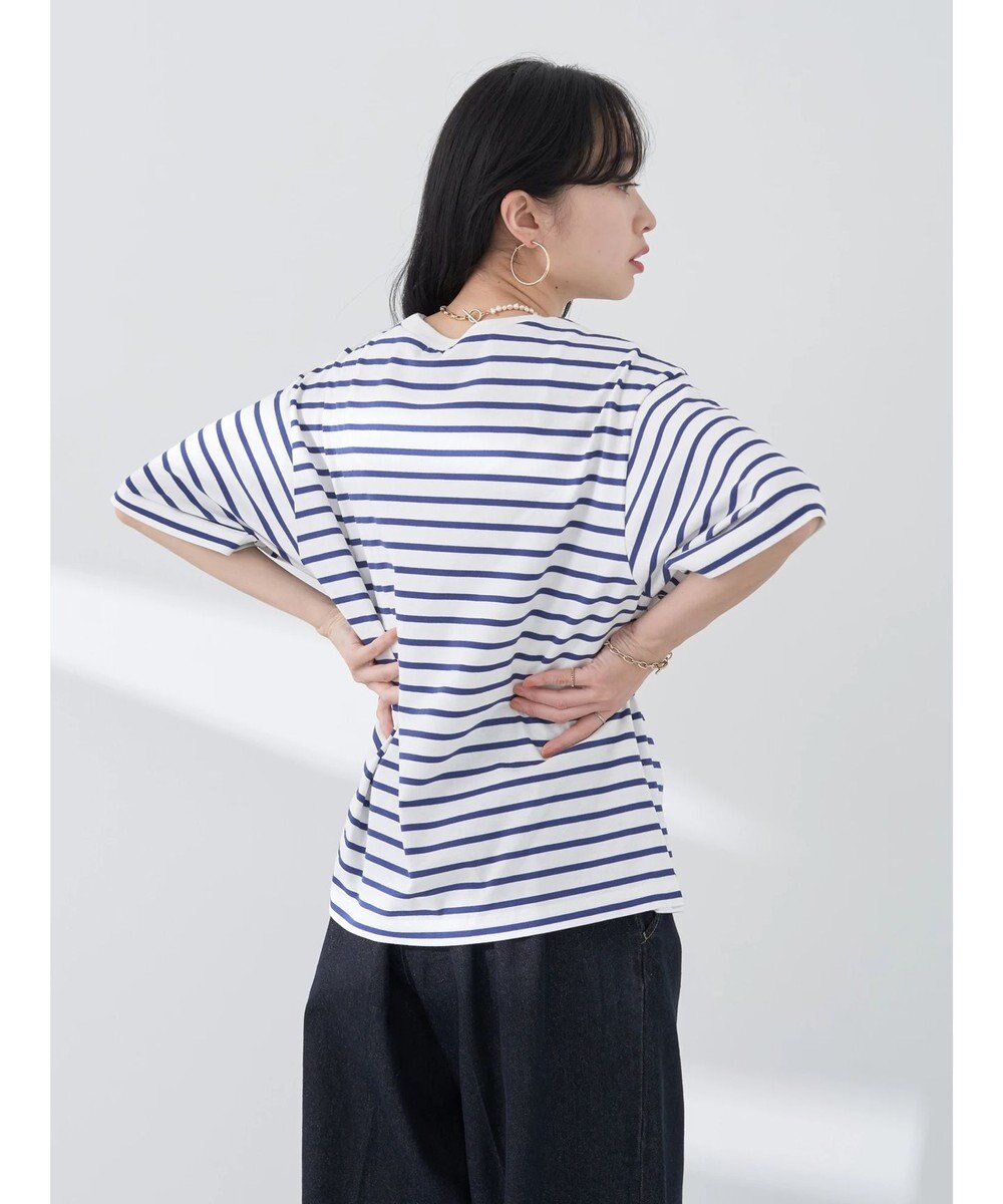 earth music&ecology ＢＯＸシルエットＴ（汗じみ防止） 