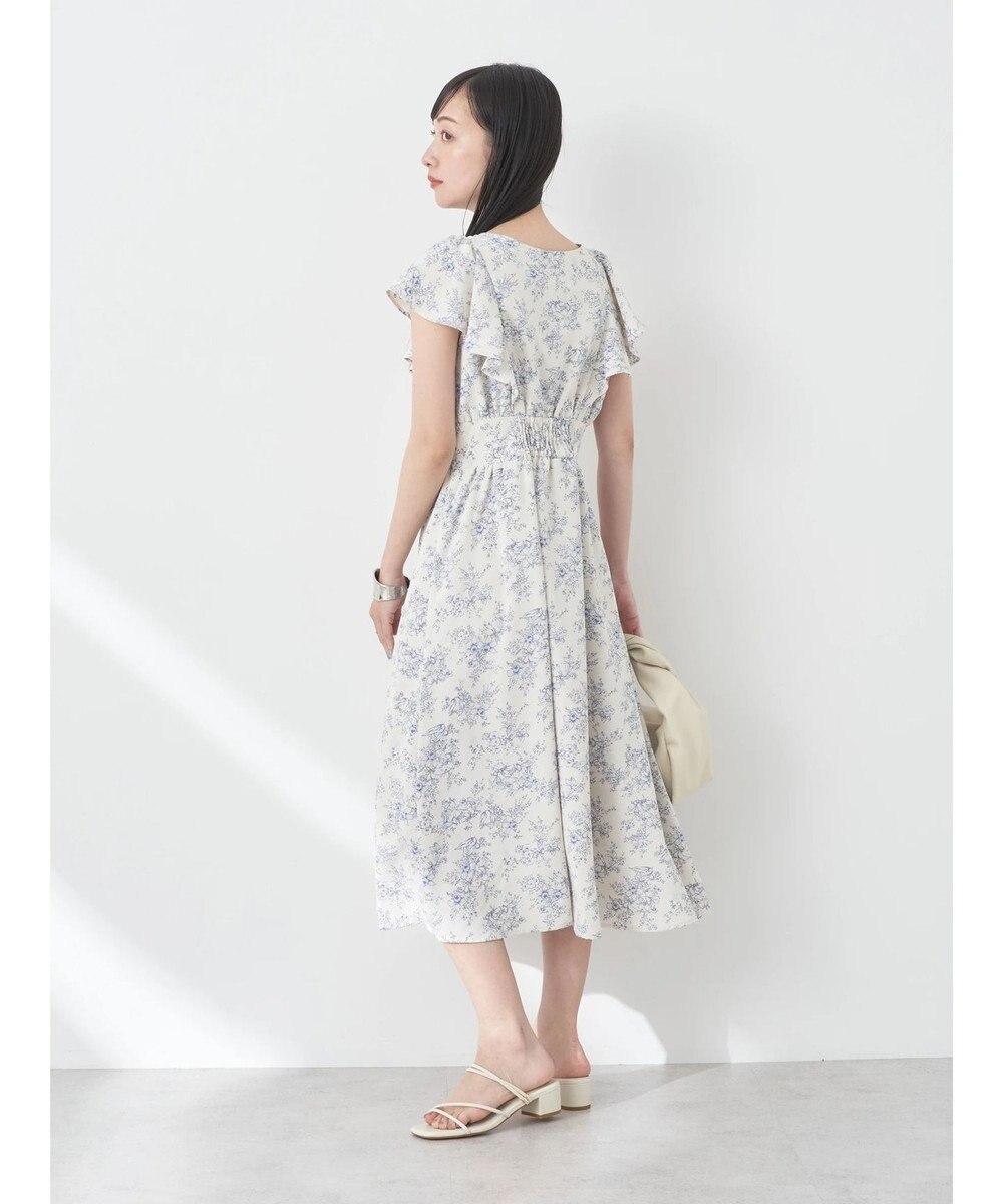 earth music&ecology フラワーフレアワンピース 