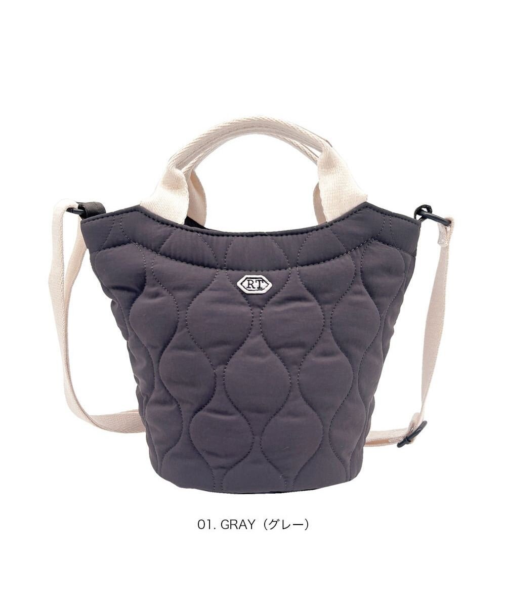 ROOTOTE 3632【軽量コンパクト】SN.べビール―.2way.ミリタリーキルト-A 