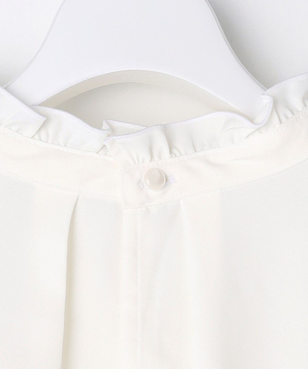 ANY SIS フリルネックスタンド ブラウス 