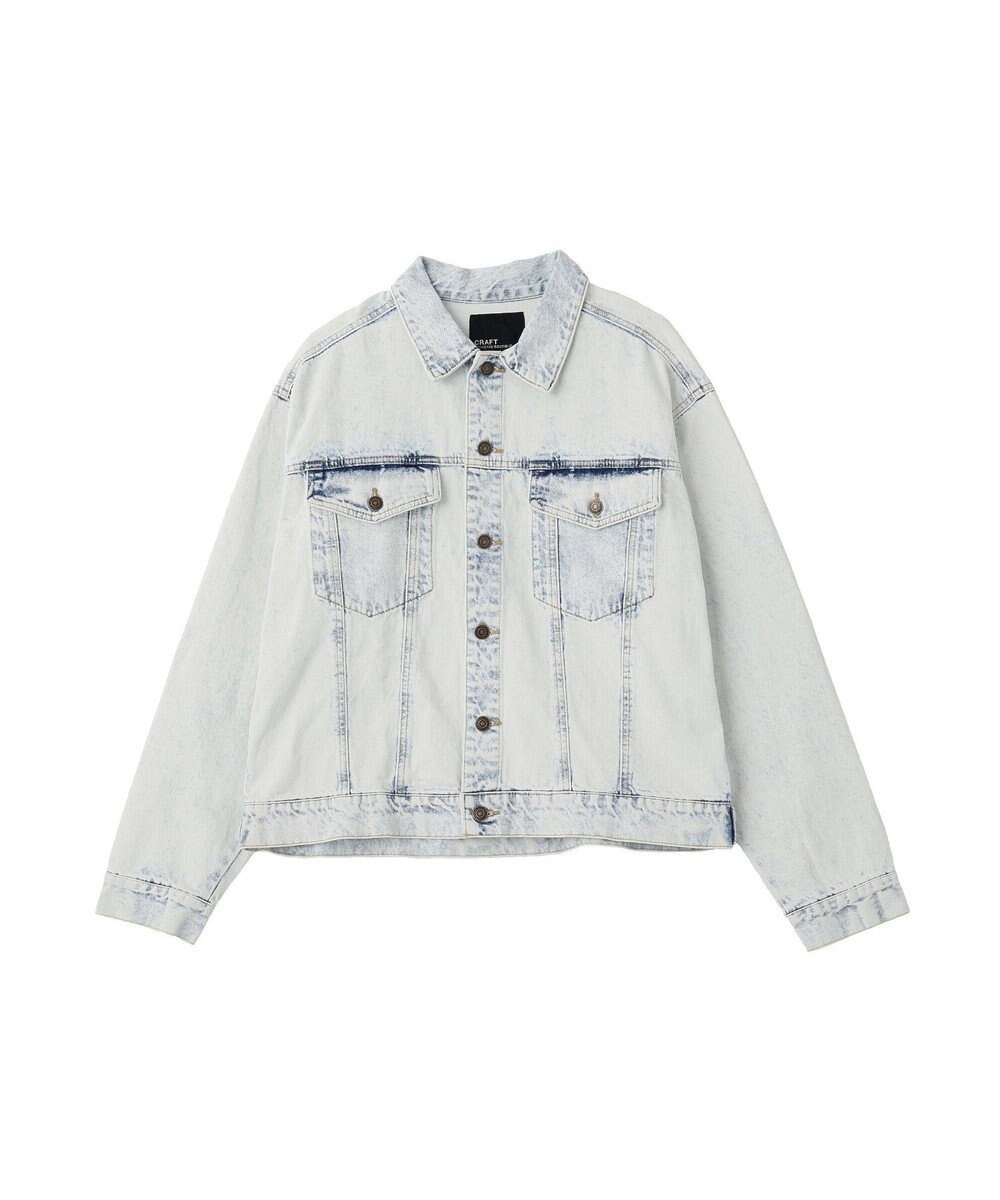 CRAFT STANDARD BOUTIQUE ハイブリーチケミカル加工デニムジャケット 