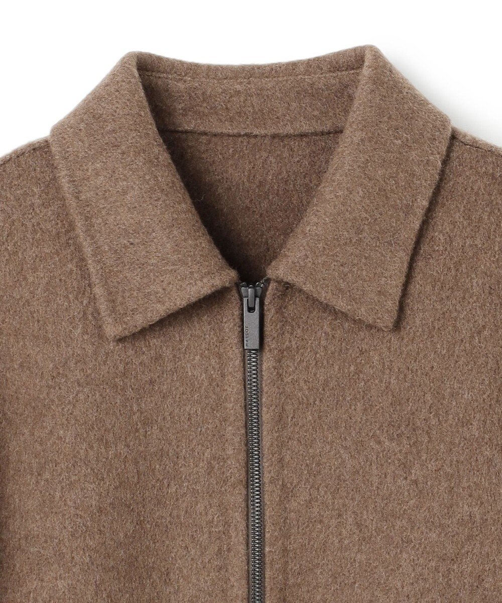 JOSEPH HOMME 【新素材】ウールキャメルリバー　ジップアップブルゾン 