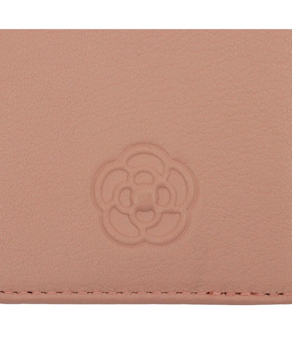 CLATHAS ワッフル リール付きパスケース 