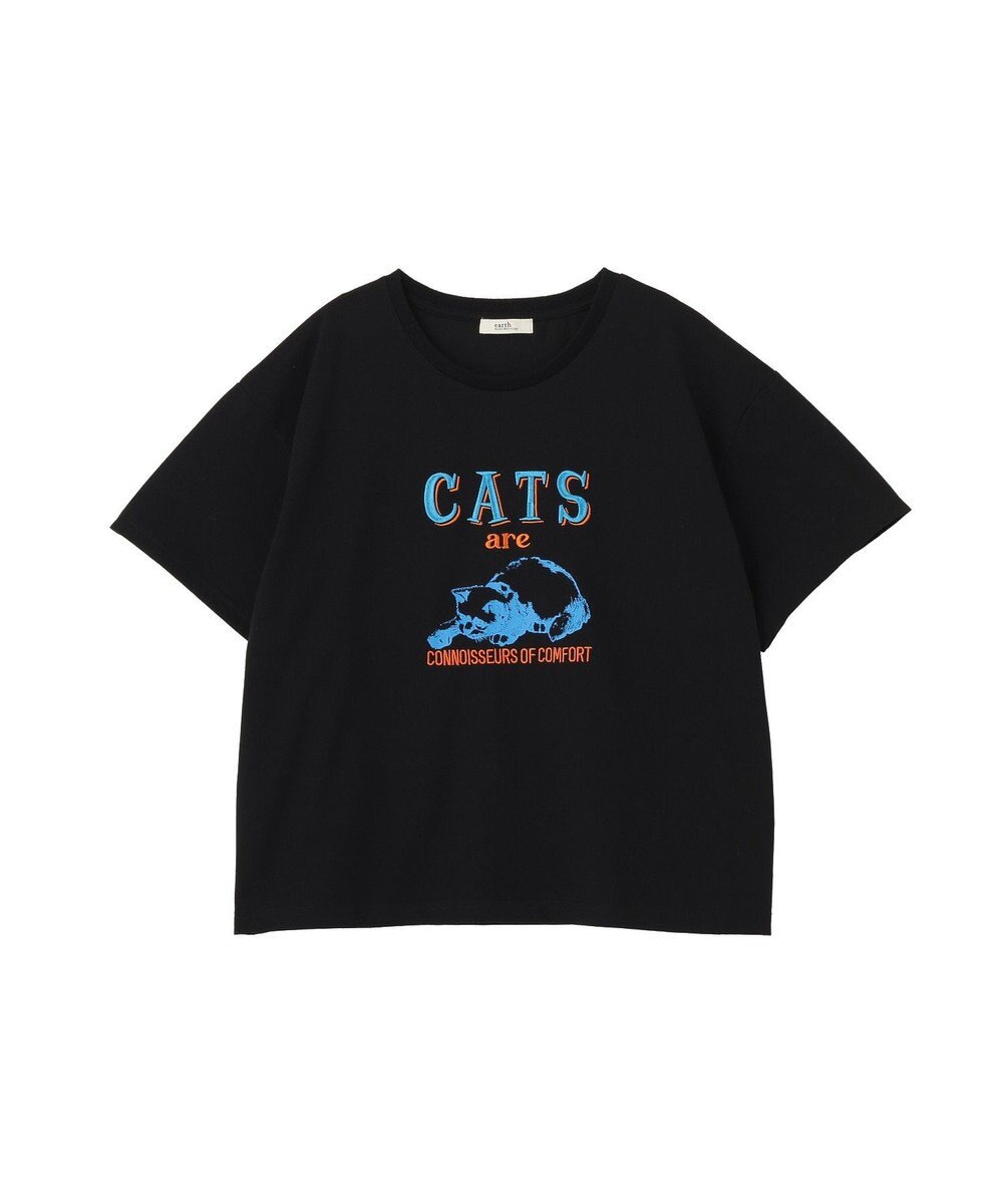 earth music&ecology 刺繍Tシャツ 