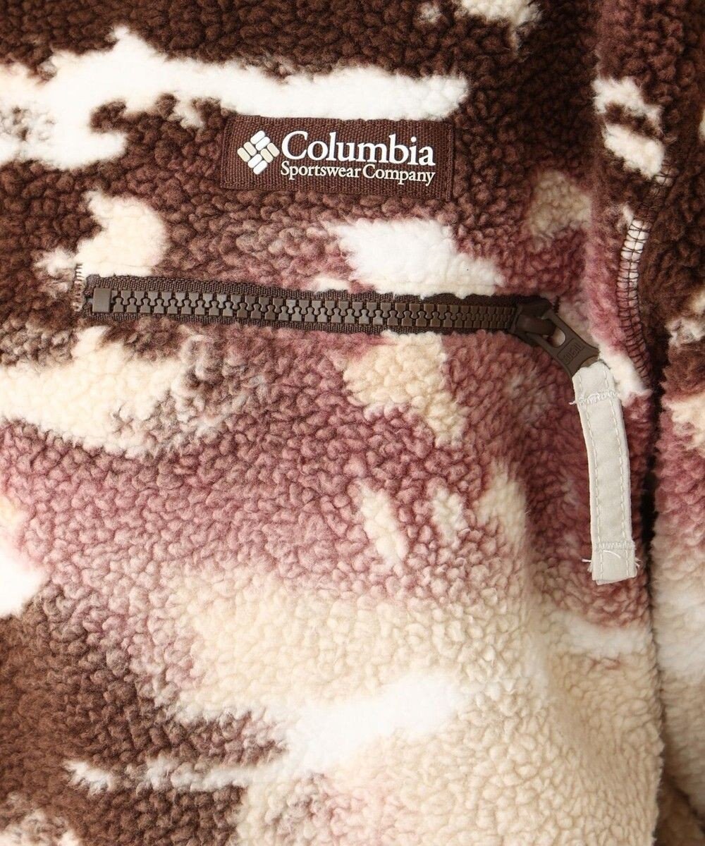 Columbia Columbia/ ウィメンズヘルベチアII プリントクロップドハーフスナップフリース /コロンビア 