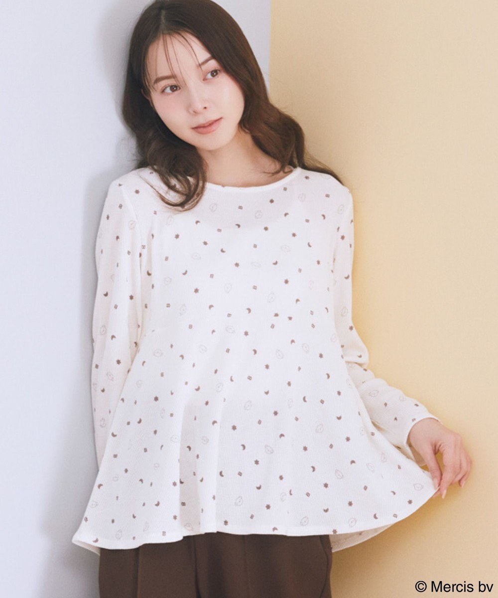 earth music&ecology 【予約】miffy/earth おやすみイラストT 