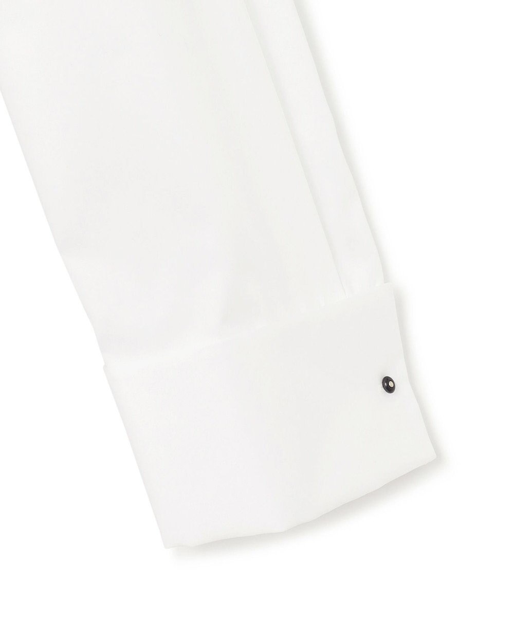 ICB 【洗える】 コットンサテンシャーティング シャツ 