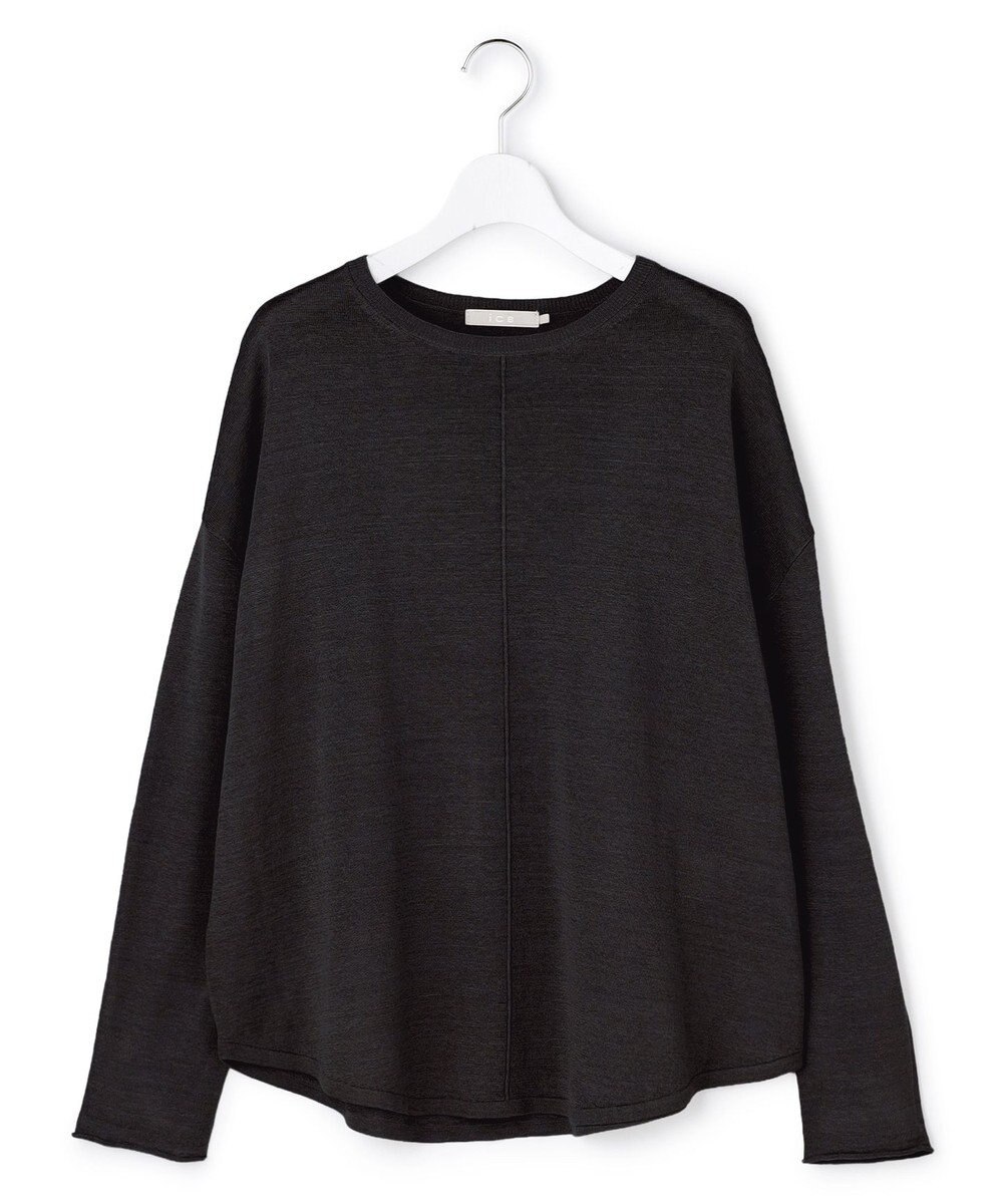 ICB 【先行予約】リネンレーヨンハイゲージ プルオーバーニット 