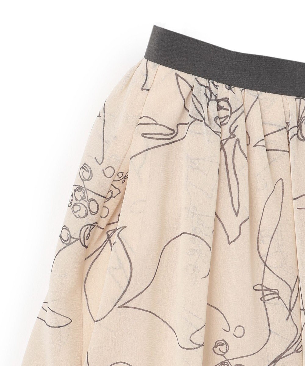 BEIGE， DRACAENA / ギャザースカート 