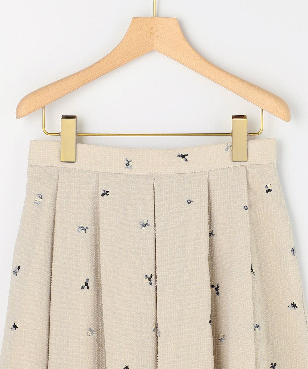 組曲 【先行予約・WEB限定】ミニフラワーエンブロイダリー スカート 