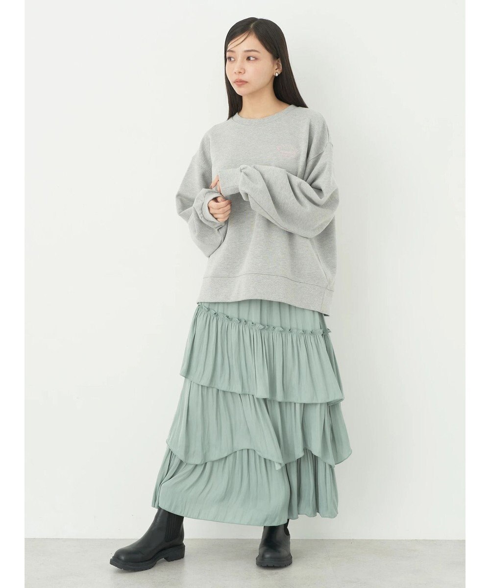 earth music&ecology ランダムティアードスカート 
