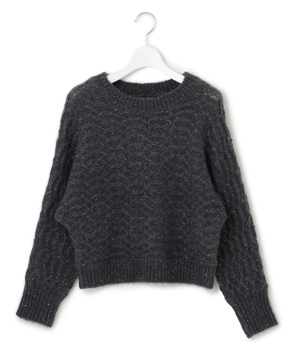 23区 【洗える】スパングル ドルマンスリーブ ニット 