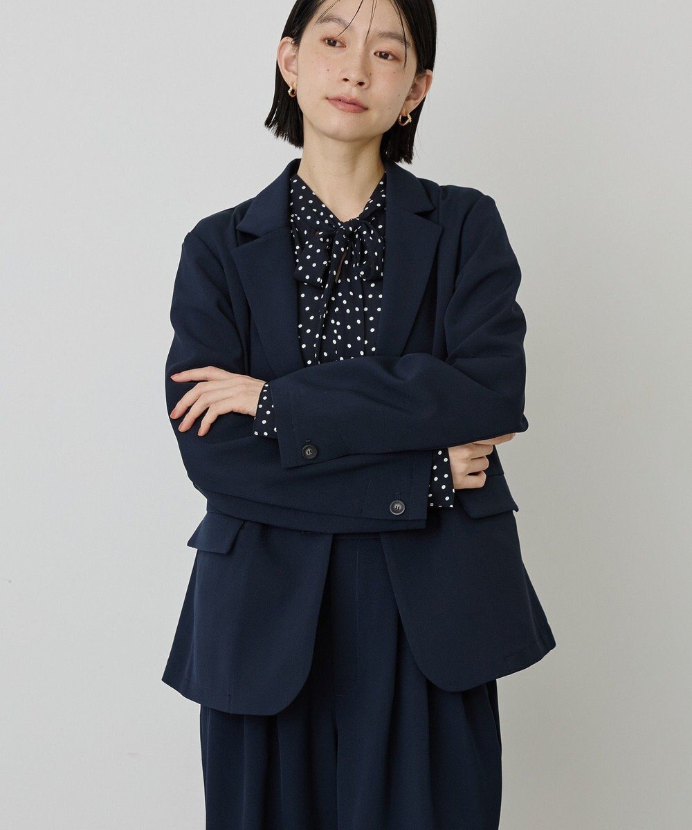 AMERICAN HOLIC 【イージーケア】テーラードジャケット 