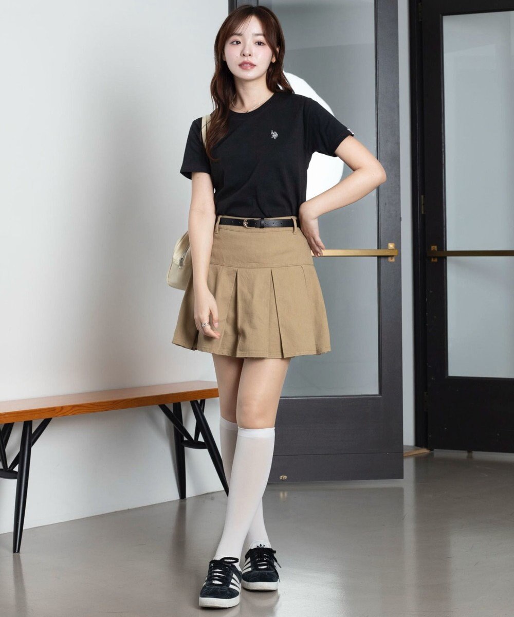 WEGO 【SMLサイズ展開】U.S. POLO ASSN.別注コンパクトTシャツ 