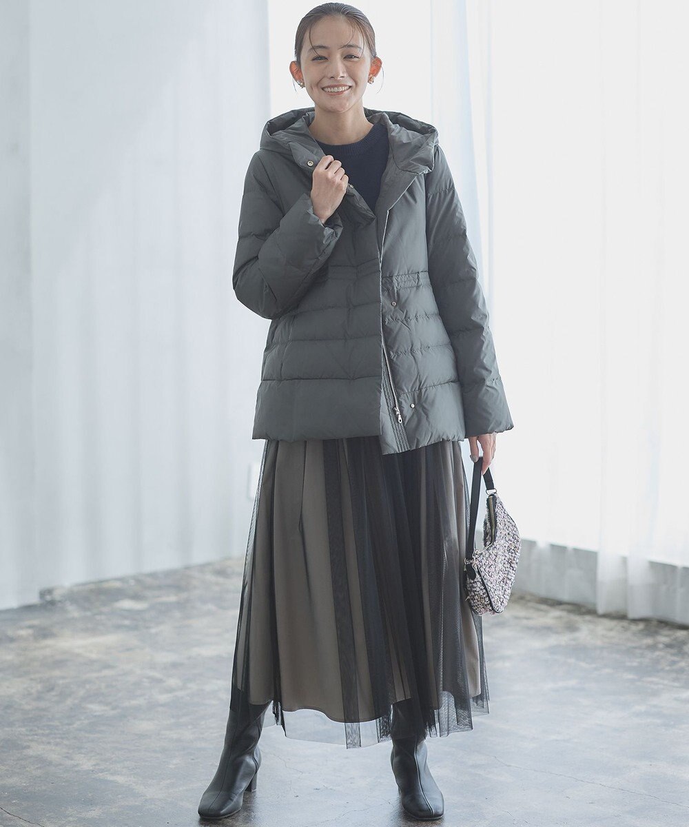 組曲 【洗える】パフィダウンジャケット 