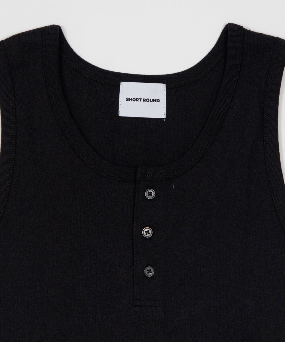 WEGO ヘンリーネックタンクトップ 