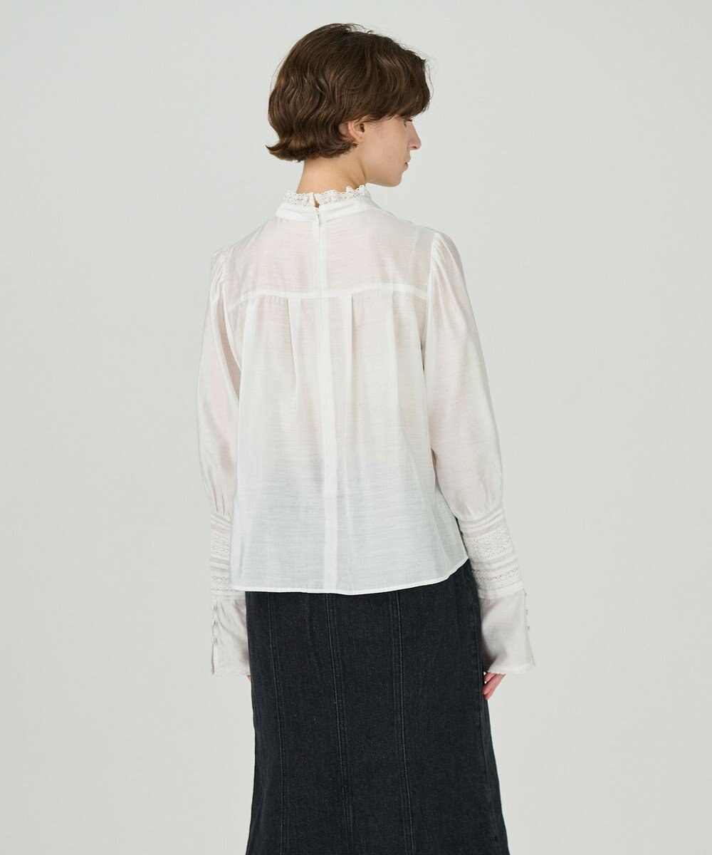 GRACE CONTINENTAL レースコンビハイネックトップ 