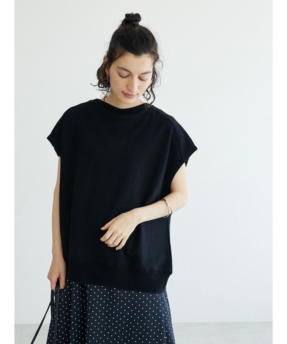 CRAFT STANDARD BOUTIQUE ミニ裏毛　パウダー加工　２ｗａｙクラックＰＴベスト 