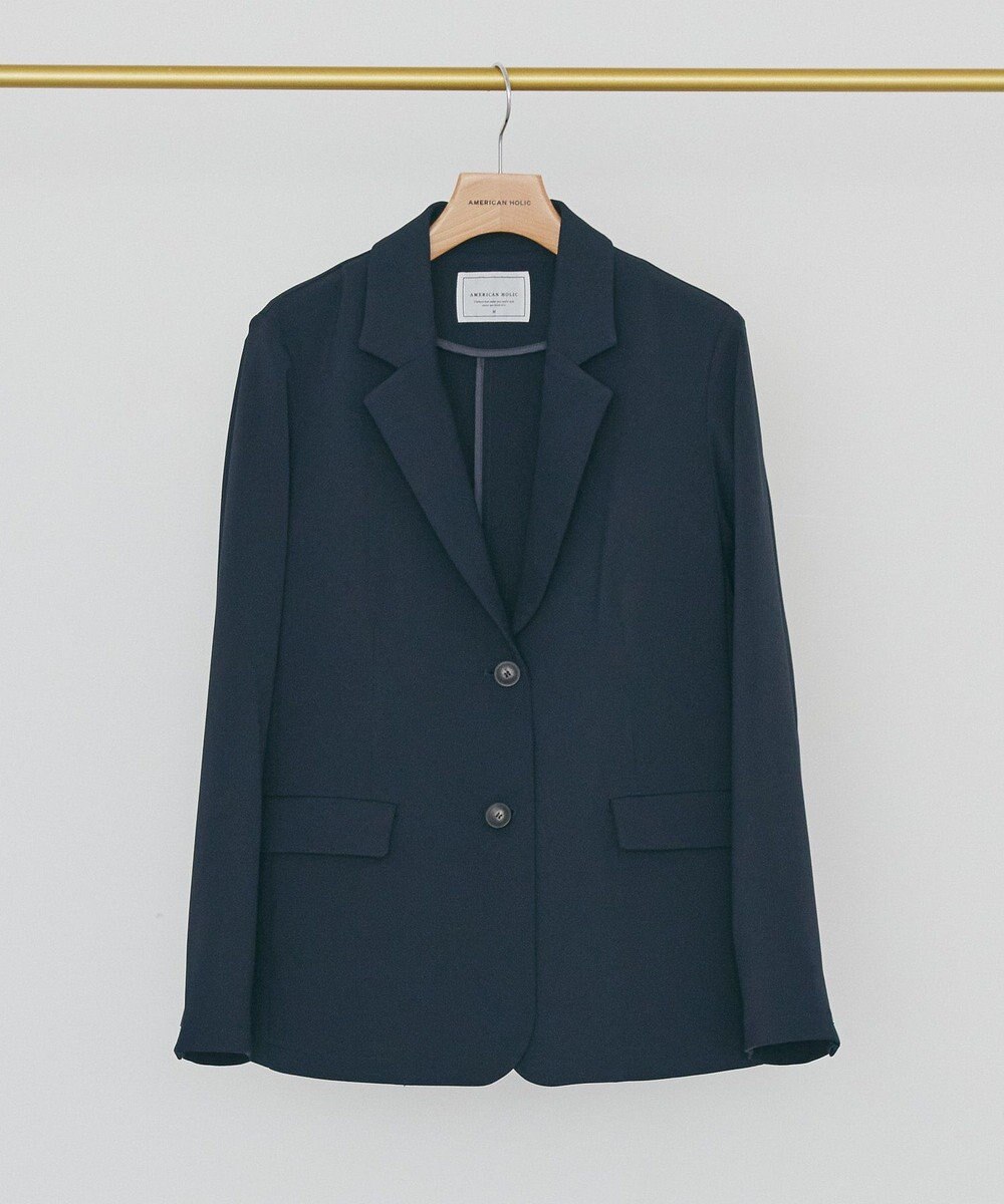 AMERICAN HOLIC 【イージーケア】テーラードジャケット 