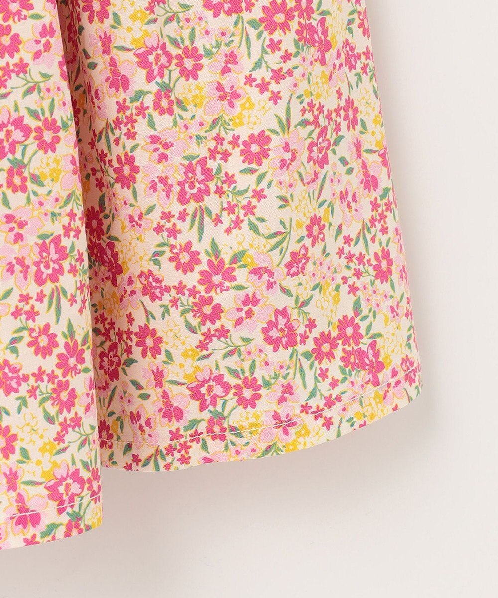 組曲 KIDS 【110-140㎝】リンドウプリント ワンピース 