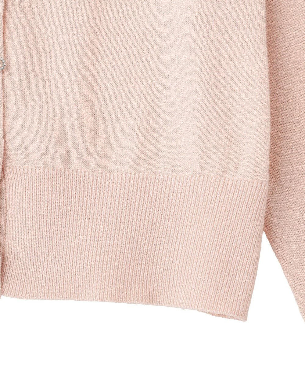 Maison de FLEUR ビジューリボンカーディガン 