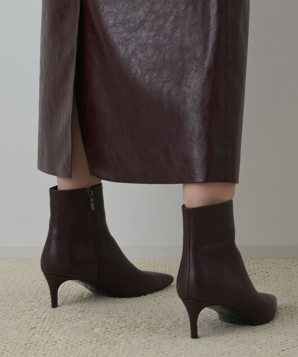 GRACE CONTINENTAL フェイクレザータイトスカート 