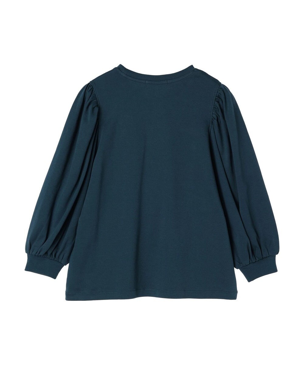 AMERICAN HOLIC ドルマンギャザー７分袖カットプルオーバー 