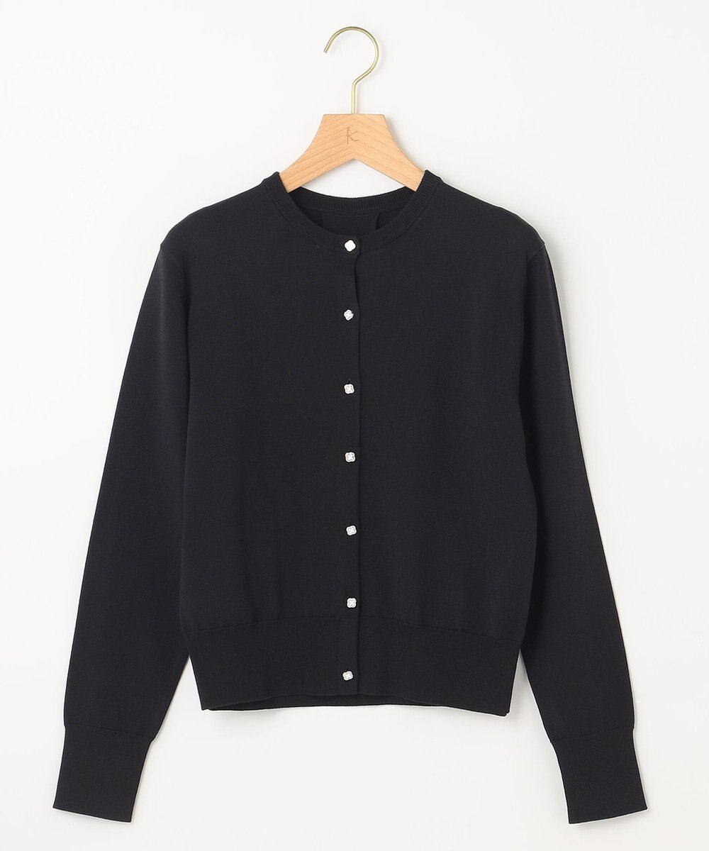 組曲 【8色展開・アンサンブル対応】ブーケカラーカーディガン 