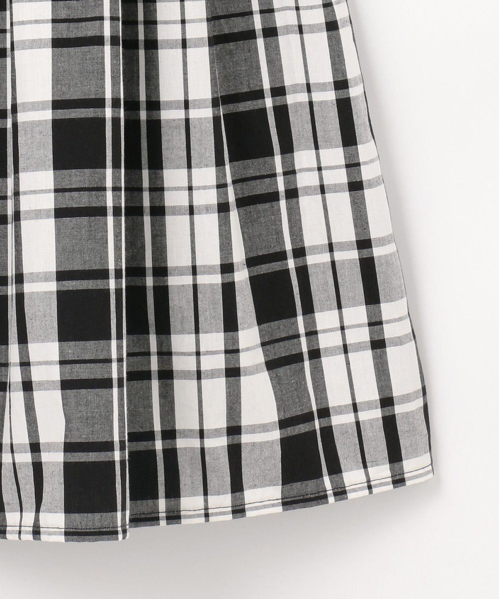 ANY KIDS チェック ドッキングワンピース 