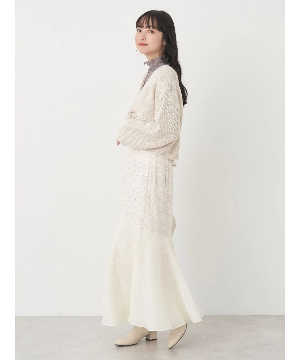 earth music&ecology ツイストデザインニット 